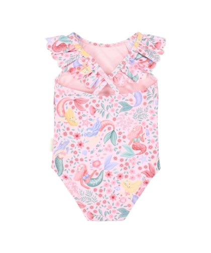 Little Dutch: Fato de Banho com Folhos Dreamy Mermaid