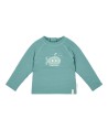 Camisola de banho de manga comprida Ocean Green
