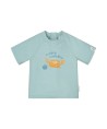 Camisola de banho de manga curta Ocean Breeze