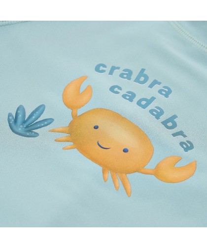 Camisola de banho de manga curta Ocean Breeze