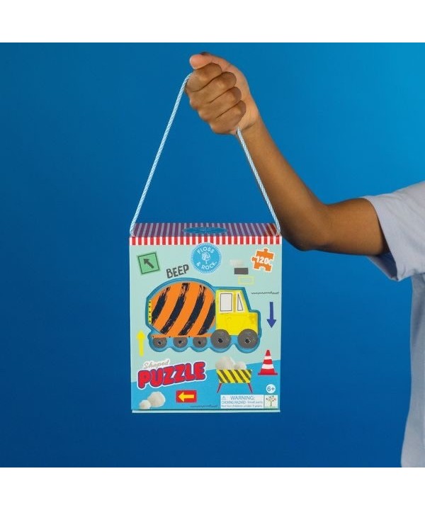 Puzzle Recortado 120 Peças – Construção