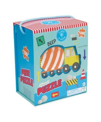 Puzzle Recortado 120 Peças – Construção