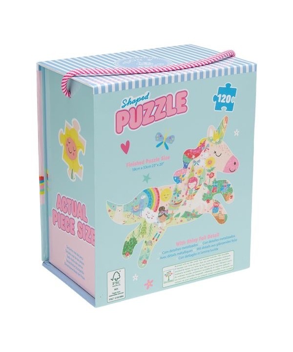 Puzzle Recortado 120 Peças – Fada do Arco-íris