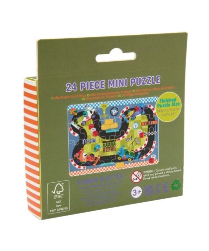 Mini Puzzle 24 Peças – Carros