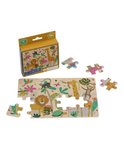 Mini Puzzle 24 Peças – Selva