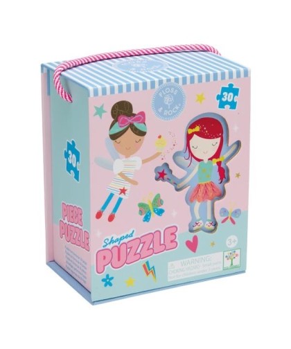 Puzzle Recortado 30 Peças – Fada Arco-íris