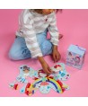 Puzzle Recortado 30 Peças – Fada Arco-íris