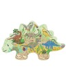 Puzzle Recortado 60 Peças – Dinossauros