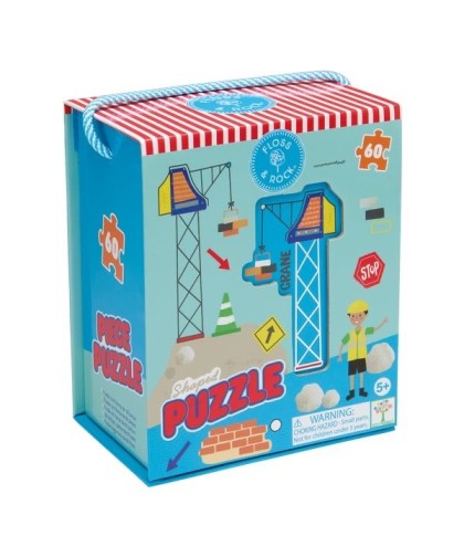 Puzzle Recortado 60 Peças – Construção