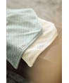 Pack 2 Bandanas Jollein - White & Sea Green